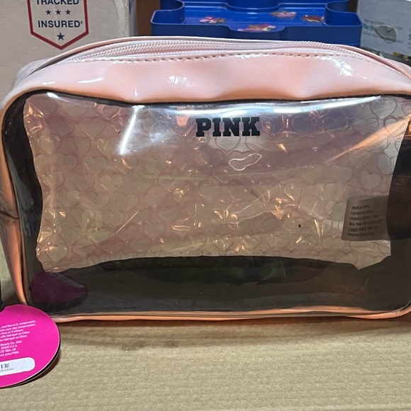 PINK Victoria's Secret Handbags - VS PINK makeup bag